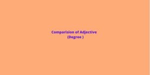 Easy way to Comparison of adjective (Degree)