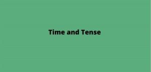 BASIC ENGLISH GRAMMAR OF TENSE