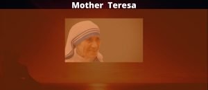 Mother Teresa 