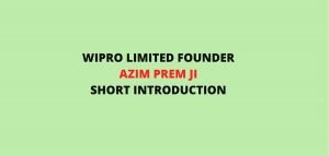 AZIM PREM JI SHORT BIOGRAPHY