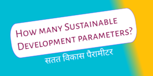 Sustainable development parameters in the world