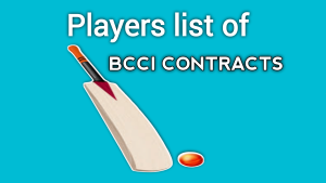 LIST OF BCCI CONTACTS 2022-23 